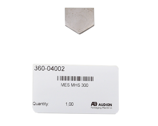 Knife for 300 MHS - Timely replacement of the knife on your Audion 300 Medical Heat Sealer (MHS) ensures optimal packaging results. 