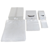 LDPE zakken (Polyethyleen) - Polyethyleen zakken voor herverpakking en/of productbundeling, voor veelzijdig gebruik. De zakken zijn transparant en hebben een bodemafdichting. Ze zijn 100% recyclebaar en worden geleverd in witte dozen. Alle LDPE zakken zijn voedselveilig. Dikte 50 micron (medium sterkte).