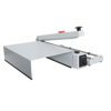 Table de travail pour Sealkid et Ecosealer - La table de travail facilite le maintien de votre produit et permet de positionner le sachet à la même hauteur que la barre de soudure. Cela facilite la création d’une soudure droit et esthétique. Disponible en différentes tailles pour correspondre à votre taille de soudeuse par impulsion.
