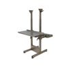 Zaksteun voor ISM - Deze bag support wordt gemonteerd op het support frame voor ISM. Ideaal om zwaardere of grotere zakken te ondersteunen tijdens het sealproces, terwijl de operator beide handen beschikbaar heeft om de zak tussen de sealbalken te geleiden. Door de zak op de bag support te plaatsen kan deze in verticale positie worden geseald.
