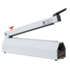 Sealkid - Saldatrice a impulso da tavolo robusta con coltello integrato che produce una saldatura di 3 mm. La saldatrice viene prodotta nei Paesi Bassi con materiali di alta qualità e ha una garanzia di 2 anni. Il design intelligente e la qualità solida la distinguono dalle saldatrici di altri fornitori per quanto riguarda la saldatura particolarmente lunga (20/30 mm in più). Una soluzione di saldatura conveniente che offre una lunga durata e una soluzione di imballaggio affidabile e facile da usare.
