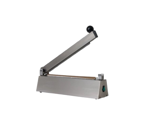 GPS - Handbediende RVS-sealmachine volledig vervaardigd uit roestvrij staal, waardoor het een hygiënische sealer is, ideaal voor het verpakken van delicate levensmiddelen. De GPS-sealer voldoet aan alle kwaliteitsnormen die in de levensmiddelenindustrie worden gehanteerd en biedt u een veelzijdig en compact verpakkingssysteem, dat een sterke 1 mm-seal produceert en direct afsnijdt. Ideaal in combinatie met GPS zakken.