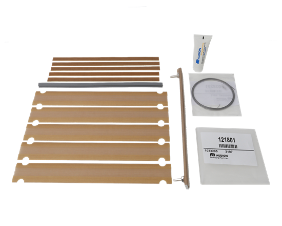 Jeu de pièces de rechange Pronto - Ensemble pratique pour le remplacement rapide de vos pièces d'usure critiques. Garder cet ensemble en stock contribue, outre à un remplacement rapide des pièces, à la continuité de votre processus d'emballage.