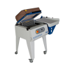 Audionpack H20 - Confezionatrice termoretraibile facile da usare che salda e restringe in un unico passaggio. Costruzione robusta ideale per piccole/medie quantità di produzione e per confezionare una grande varietà di prodotti di diverse dimensioni. È dotata di un grande ventilatore per una circolazione dell'aria migliore e più regolare, che risulta in una capacità di restringimento eccellente e in una confezione perfetta.