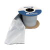 Audion SpeedBags® - High-quality pre-opened bags on roll. The bags are pre-perforated, closed at the bottom with a seal, and
open on the upper side to be easily filled. SpeedBags are compatible with all automatic bagging machines using pre-opened bags on roll. Available in a wide range of sizes and film materials. Special sizes and materials available on request.