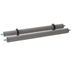 Set rollen & Polylock voor Magneta  - Een set rollen om op de bodem van het onderstel (SP) voor Magneta sealer te monteren.
Plaats de folie op de rollen om de folie soepel en stabiel af te rollen. 
Polylock wordt meegeleverd om te voorkomen dat de film terug rolt. De set rollen & Polylock zijn ideaal te combineren met het Audion onderstel (SP).