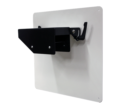 Table stand/ Wall mount for D 541  - This support enables you to operate the D 541 as a table top sealer using the adjustable support stand or to mount the device to the wall when there is no available tabletop space. 


