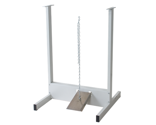 Support stand for Magneta (foot pedal included) - Support stand including foot pedal to provide the best fit packaging solution with your Audion Magneta sealer. Ideal when more flexibility is required to pack heavier or larger products or in the absence of tabletop space.

The support stand enables you to adjust the working height to a comfortable position for the operator. 
