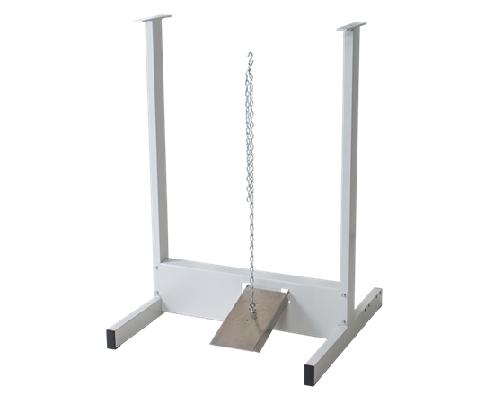 Supporto per Magneta (pedale incluso) - Supporto con pedale per fornire la soluzione di imballaggio più adatta alla tua sigillatrice Audion Magneta. Ideale quando è richiesta maggiore flessibilità per confezionare prodotti più pesanti o più grandi o in assenza di spazio sul tavolo.
Il supporto consente di regolare l'altezza di lavoro in una posizione comoda per l'operatore.
