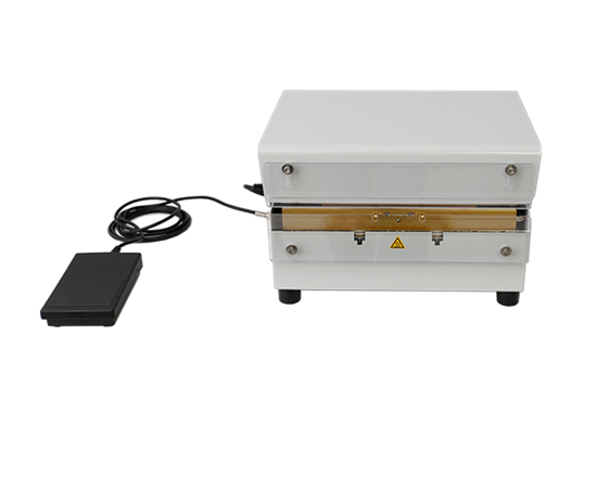 Lamino - Compact semi automatic table-top heat sealer ideal for sealing laminated film types. Seal time and seal temperature can easily be adjusted on the digital control panel. A consistent strong crimped 13 mm profile seal effectively prevents delamination of the film and ensures the quality conservation, protection and preservation of your products. Not suitable for sealing polyethylene.