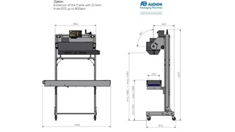 Measurements D 552 AVTS With Extended Frame Option