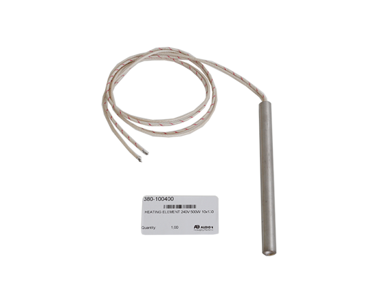 Verwarmingselement D 549 AVTS - Verwarmingselement (240 V), geschikt voor de D 549 AVTS continu-bandsealer. Het op voorraad houden van dit reserveonderdeel draagt bij aan een hoge sealkwaliteit en continuïteit van uw verpakkingsproces.