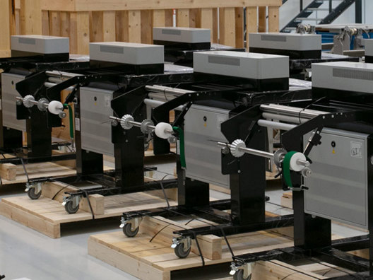 Audion Wrapping Machine The Audion Hybrid packaging solution | Audion Elektro