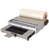 ASW 450 - The Audion Stretch Wrapper is a compact and easy-to-use wrapper for packaging food products with an attractive and presentable end result.  This wrapper distinguishes itself on the market for its solid and high quality. The adjustable temperature, heated cutiing wire and film roll brake ensure an effortless wrapping process with high quality end results. Ideal for use in fresh food stores, supermarkets, butcher and deli shops, enabling you to easily produce up to 4 packages per minute.