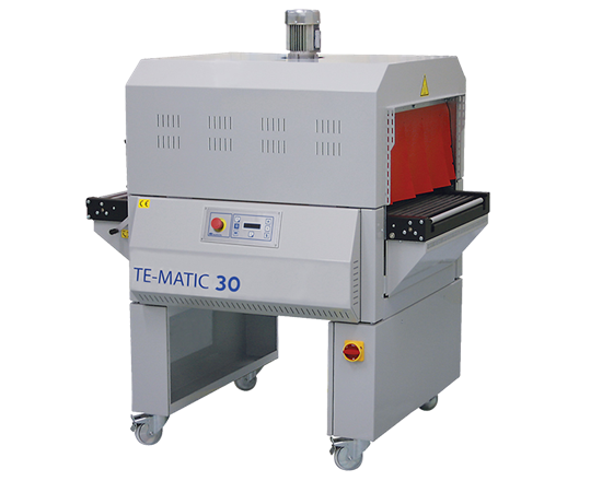 TM 30 - Wide Shrink tunnel which can shrink products with a height up to 300mm and a speed up to 9 m/min. Built for performance flexibility and high price control of all the machine operations. Pair the Audion TM 30 shrink tunnel with an automatic L-Bar and side sealer for a total packaging system configuration.