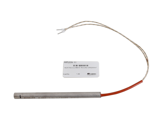Heating Element D 552 AHS/ AVTS - Heating element (round), suitable for D 552 AHS and AVTS Continuous Band Sealers. Keeping this spare part in stock contributes to a high seal quality and continuity of your packaging process.