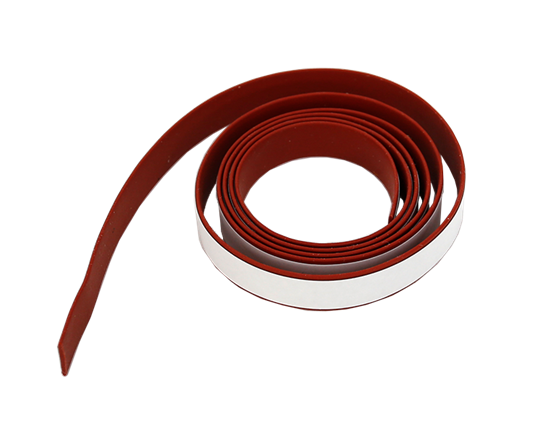 Siliconenrubber voor Industrial Sealmaster (ISM) - Tijdig vervangen van siliconenrubber op uw Audion Industrial Sealmaster (ISM) zorgt voor optimale sealresultaten. Het rode siliconenrubber garandeert een goed verdeelde sealdruk en optimale sealkwaliteit over de gehele lengte.