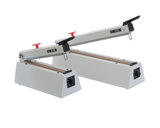 Sealboy Magneta - Robust tabletop impulse sealer, equipped with knife and an electromagnet closure which controls both sealing and cooling time to ensure consistent seals independent of the operator. The sealing arm automatically opens after the set sealing time has expired. Top quality worry-free sealer with 3 years guarantee.