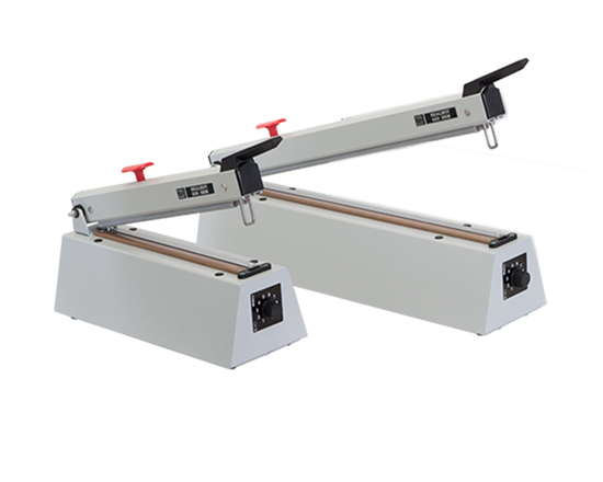 Sealboy Magneta - Robust tabletop impulse sealer, equipped with knife and an electromagnet closure which controls both sealing and cooling time to ensure consistent seals independent of the operator. The sealing arm automatically opens after the set sealing time has expired. Top quality worry-free sealer with 3 years guarantee.