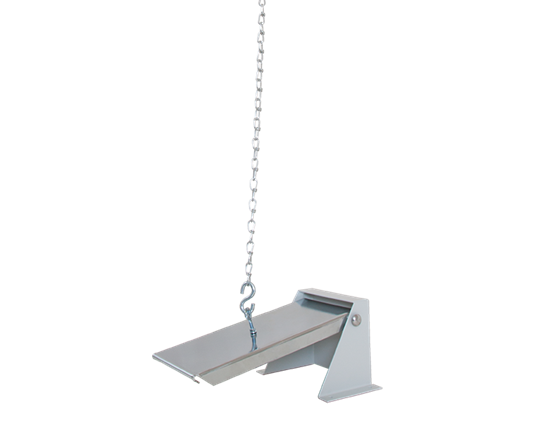 Foot pedal for Magneta - This mechanical foot pedal is especially designed for the mechanically operated Magneta series. Easy to use, reducing operator fatigue, maximizing efficiency and speed. Keeps the operators' hands free, facilitating to align the bag in order to accomodate a straight seal.



