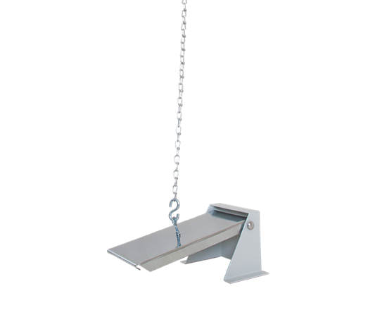 Foot pedal for Magneta - This mechanical foot pedal is especially designed for the mechanically operated Magneta series. Easy to use, reducing operator fatigue, maximizing efficiency and speed. Keeps the operators' hands free, facilitating to align the bag in order to accomodate a straight seal.



