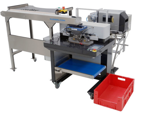 Audion Wrapping Machine The Audion Hybrid packaging solution | Audion Elektro