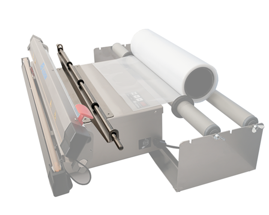 Polylock ISM - The polylock for ISM holds the film at place after cutting the film. It prevents tubular film from rolling back, to ensure that the next bag can be produced at length instantaneously.
