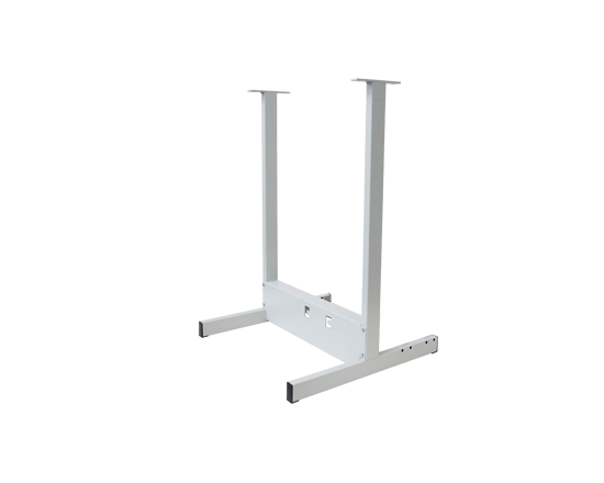 Support voor Pandyno - Standaard om de Audion Pandyno te monteren en zo een ergonomische werkhoogte te creëren. Ideaal om aan te passen aan uw specifieke werkruimte en producten wanneer er meer flexibiliteit nodig is om grotere items te verpakken, of bij gebrek aan beschikbare/geschikte tafelruimte.