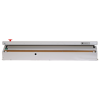 Industrial Magneta - This robust electrical industrial sealer is supplied with an electric pedal that activates the seal cycle by a gentle push only. Ideal for mid-volume applications that demand a high-quality 5 mm seal. The integrated electromagnet holds the seal arm down during sealing ensuring a consistent seal independent of the operator's skills. The integrated knife system allows you to seal both ready made bags and create your own custom bags.