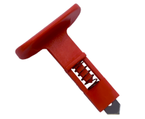 Spring-loaded knife holder complete ISM